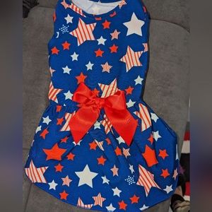 4th of July pet dress